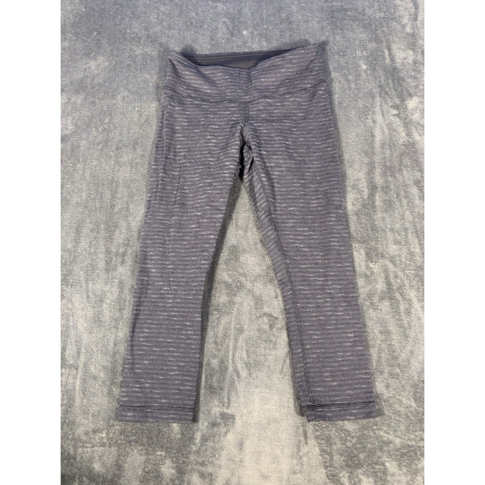 Lululemon Black Women's Yoga Leggings Cropped Size 6